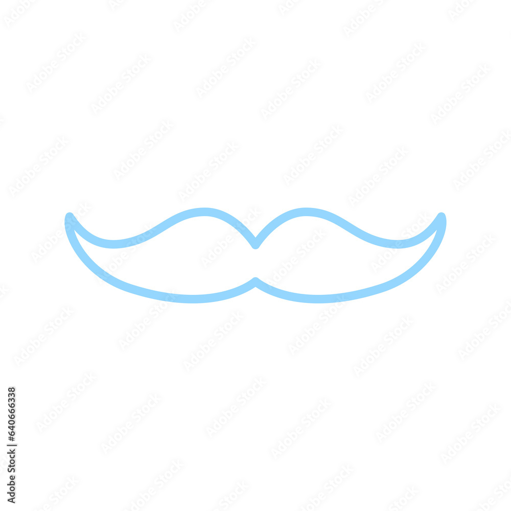 Illustration of mustache