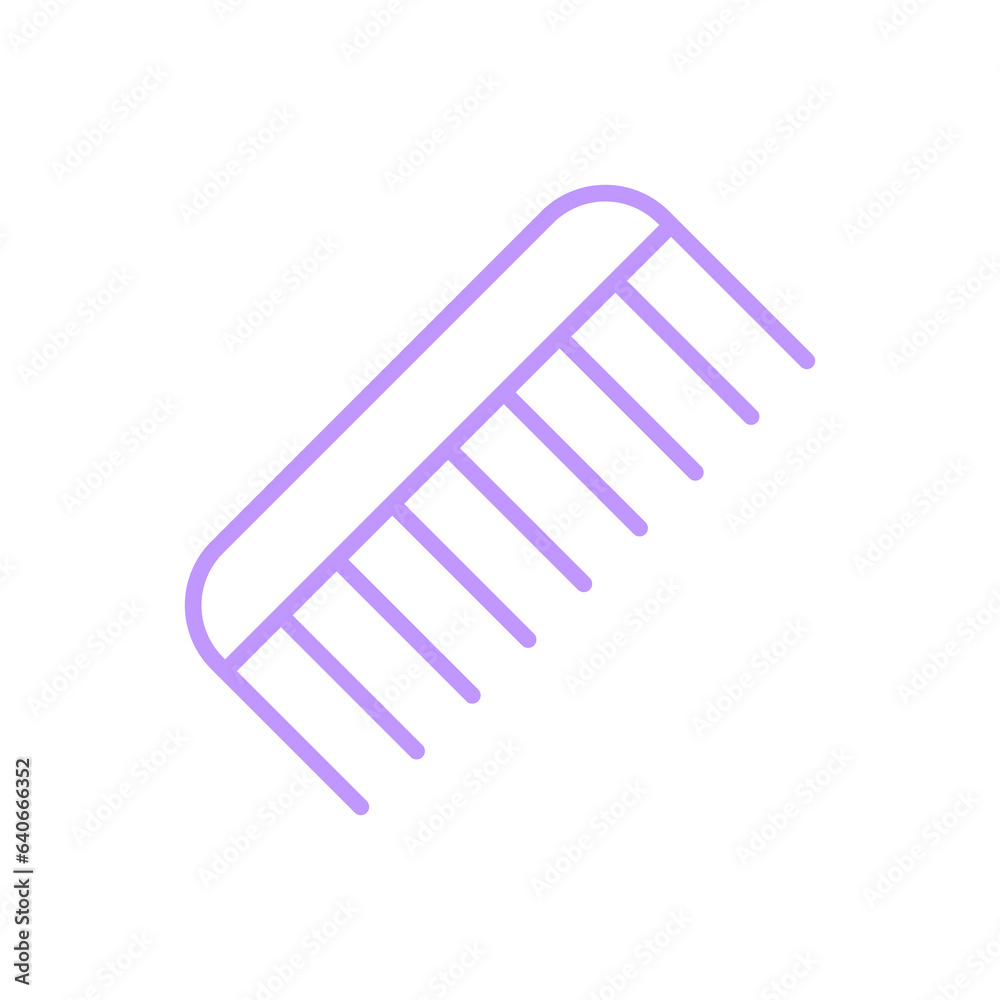 Hair comb icon Hair comb icon
