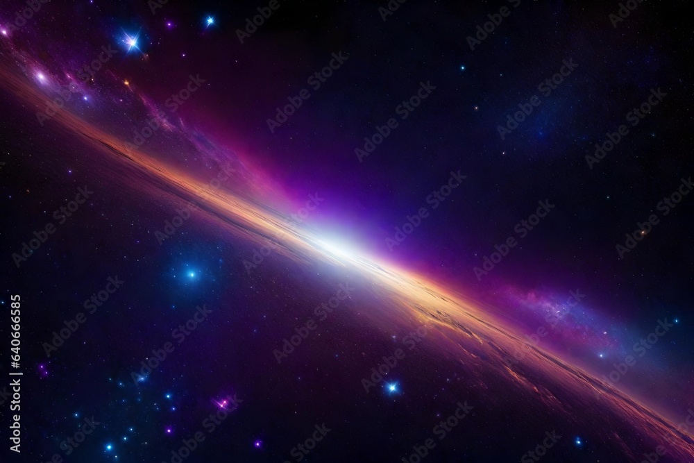 a multiversal universe where you can see the cosmos bounding, purple, stars, starry, galaxy, multiverse, colorful, night, starry - AI Generative a multiversal universe where you can see the cosmos bounding, purple, stars, starry, galaxy, multiverse, colorful, night, starry - AI Generative