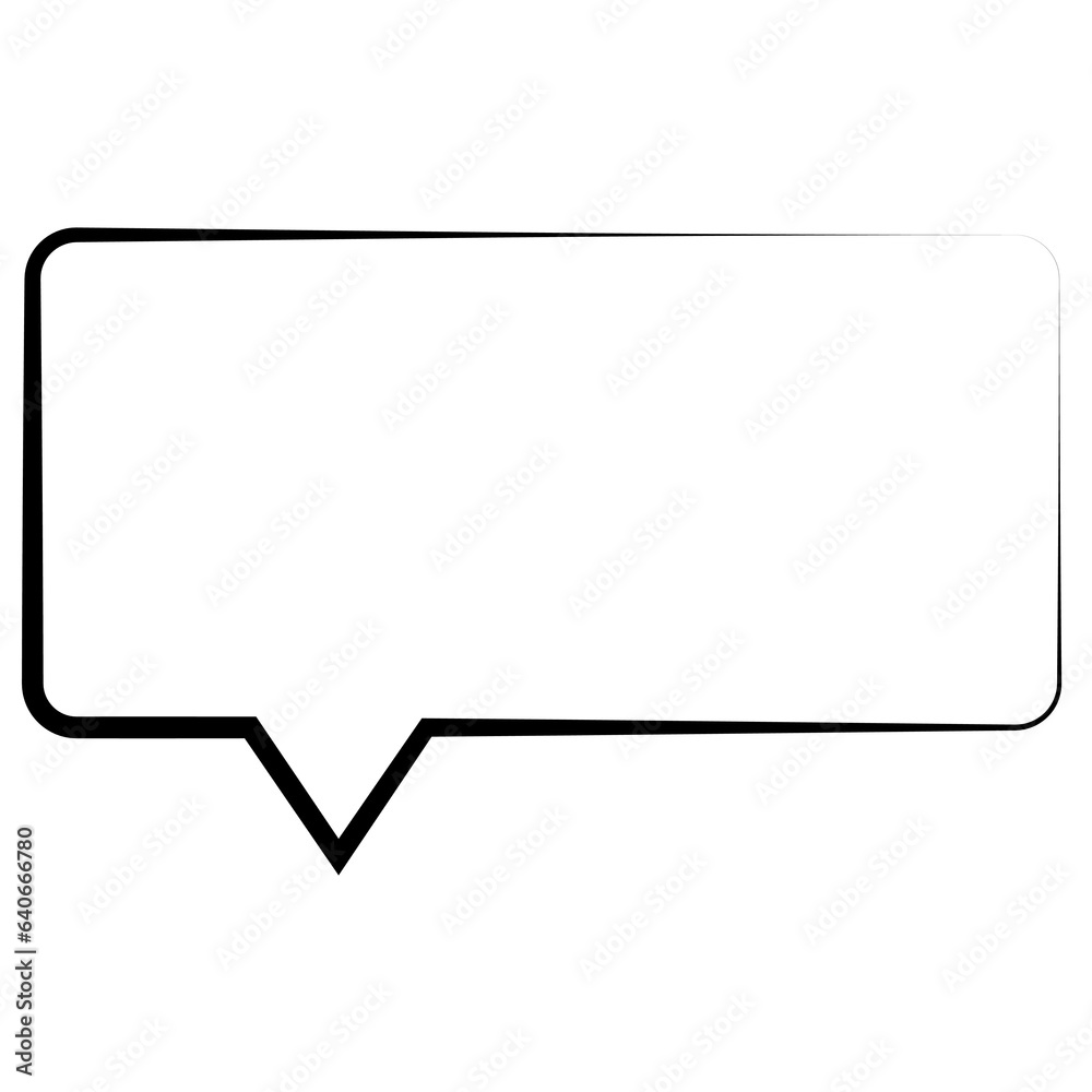 Digital png illustration of speech bubble with copy space on transparent background Digital png illustration of speech bubble with copy space on transparent background