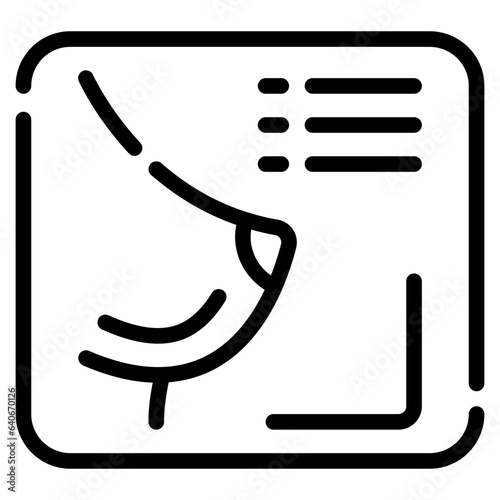 Mammogram Screening Icon