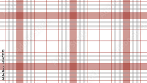 Red and white plaid fabric texture as a background