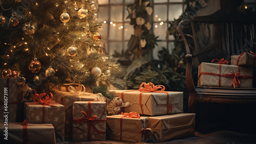 Magical Moments: Christmas Tree and Gifts