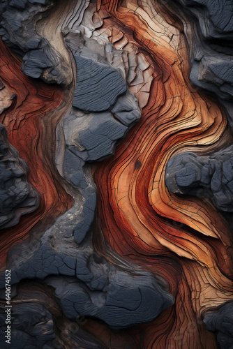 Eroded whispers: tales of organic surface with undulating patterns, earthy colors, and nature's textures.