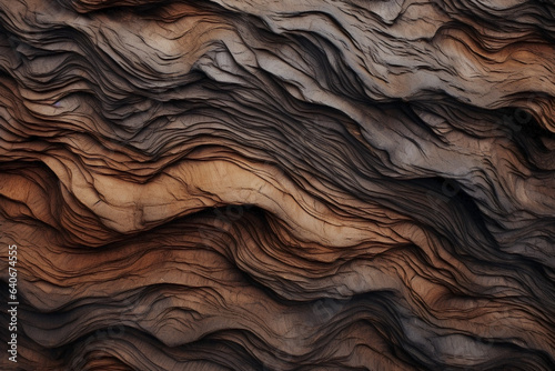 Earthy tapestry: erosion's journey on organic surface with undulating patterns and natural textures.