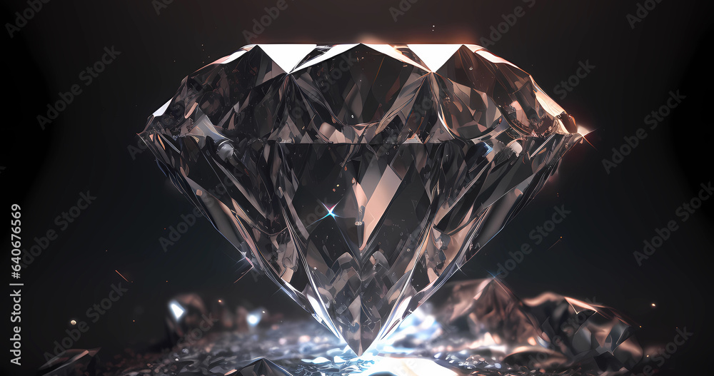 Jewelry advertising concept for art design. Creative brilliant background Jewelry advertising concept for art design. Creative brilliant background