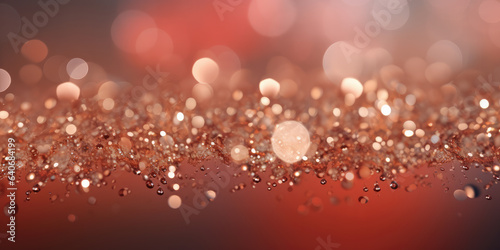  Blurred Festive Lights Bokeh Abstract Background