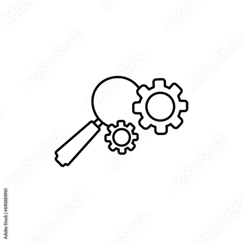 Optimization Method icon. Line element from production management collection. Linear Optimization Method icon sign for web design, infographics and more.