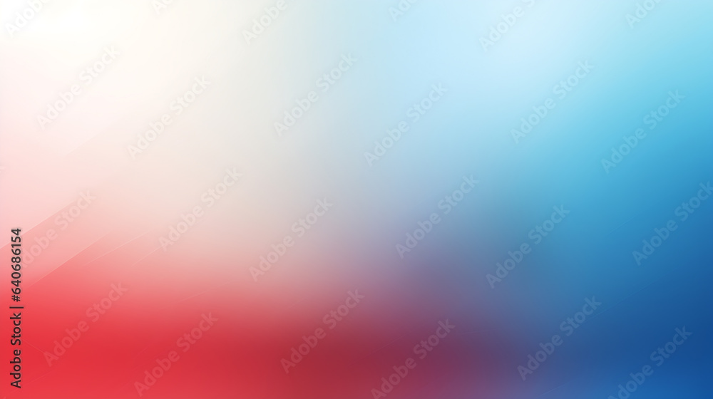 red and blue wave abstract background, texture, ai generative