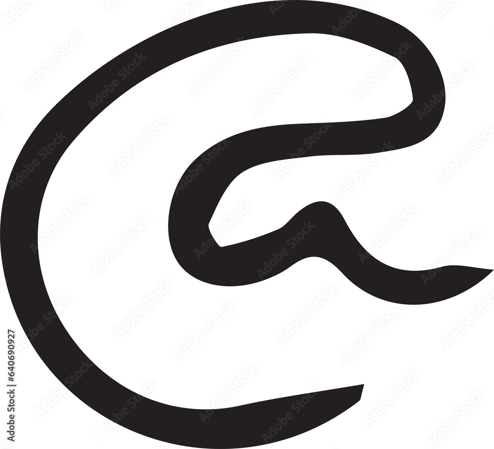 Digital png illustration of mail symbol on transparent background Digital png illustration of mail symbol on transparent background