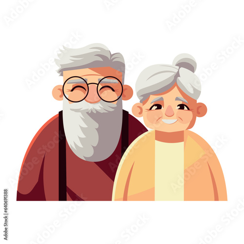 grandparents day older characters photo