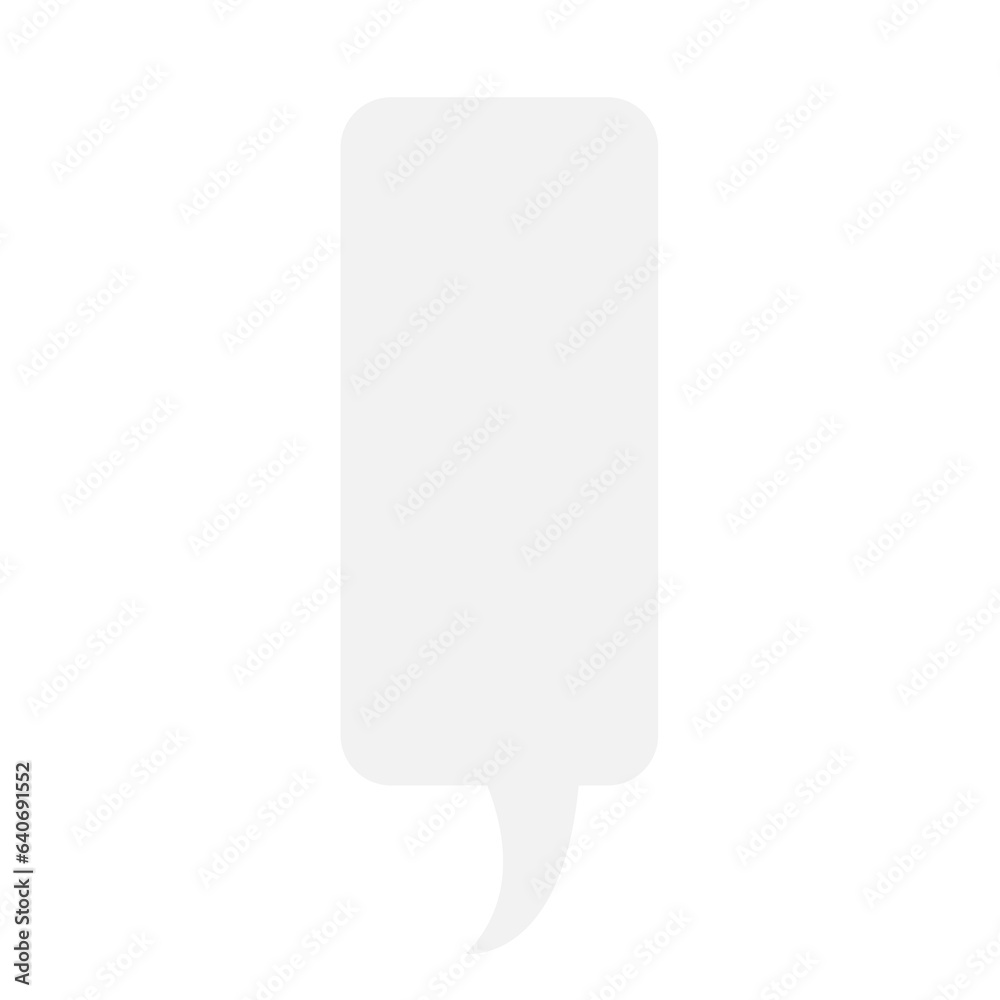 Digital png illustration of text bubble on transparent background Digital png illustration of text bubble on transparent background
