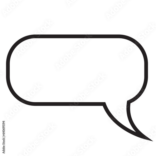 illustration of a speech bubble, SPEECH BUBBLE, TALK BALLOON