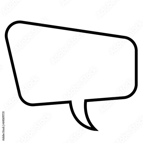 illustration of a speech bubble, SPEECH BUBBLE, TALK BALLOON