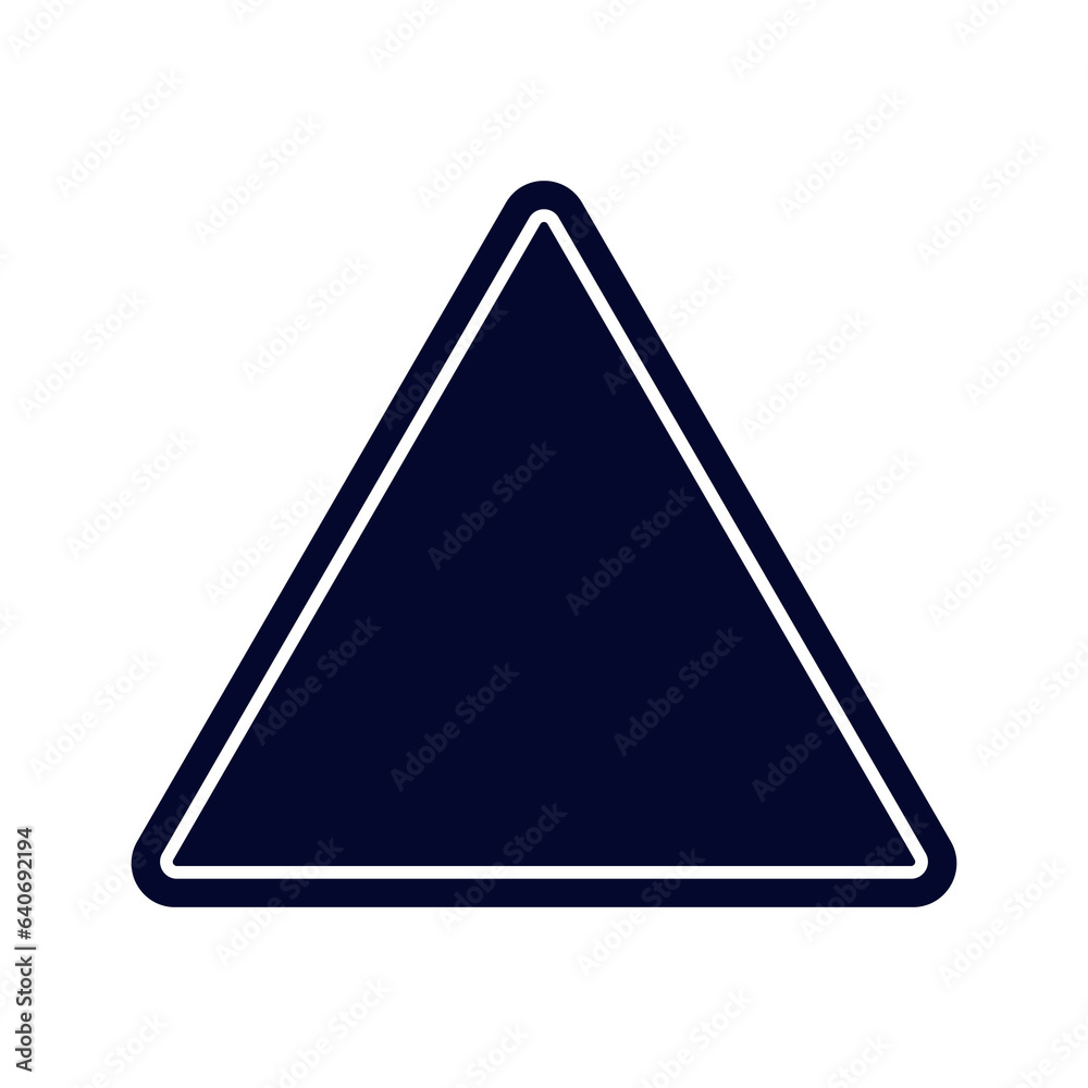 triangle space badge element triangle space badge element