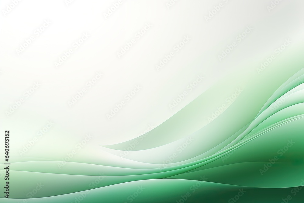 Green wavy background. Green waves on white background. Green wavy background. Green waves on white background.