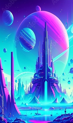 shuttle launch, Ai generate 