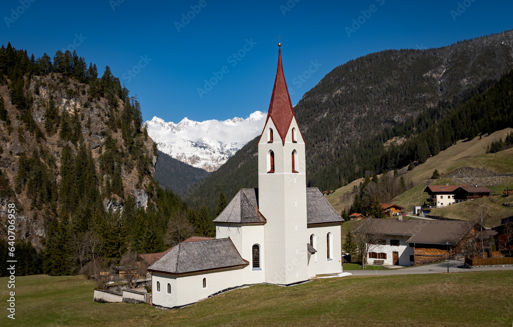 church in the mountains