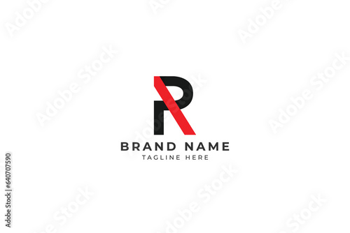 R Letter Logo Design Vector Illustration