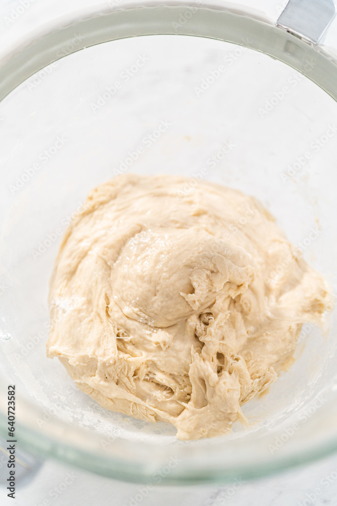 Patriotic cinnamon twists