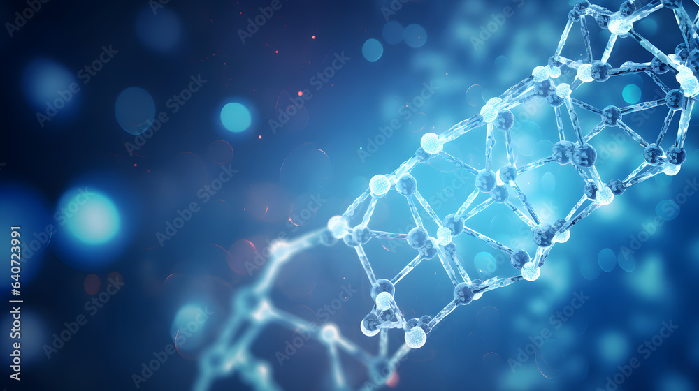 engineering and molecular structure, hexagon DNA network