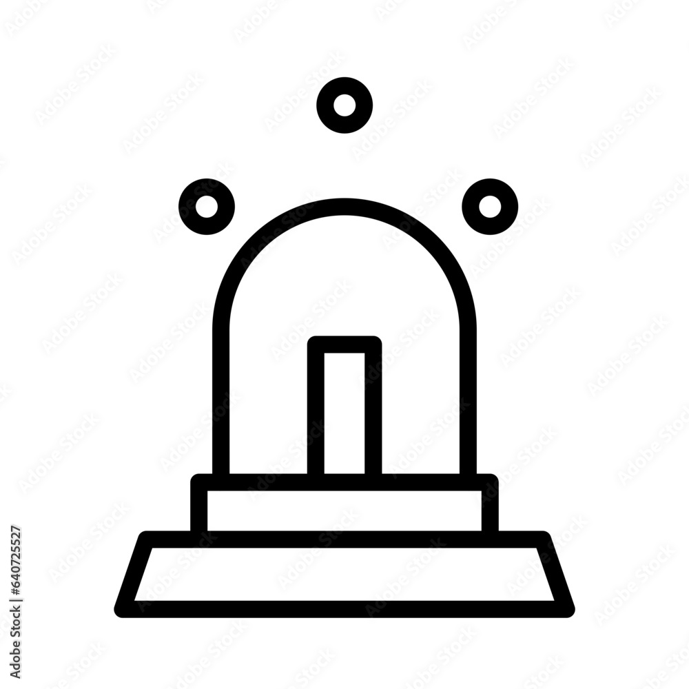 Jail Justice Law Outline Icon