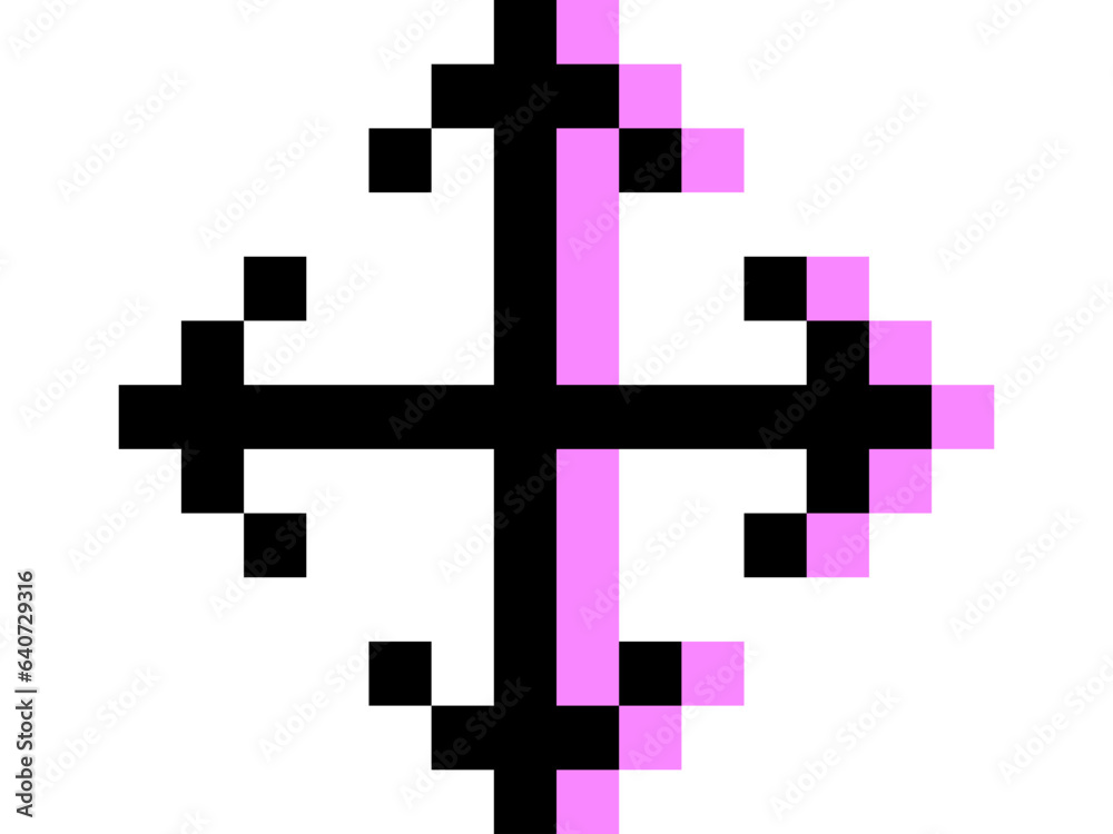Full screen arrow. Vector illustration. Full screen arrow. Vector illustration.