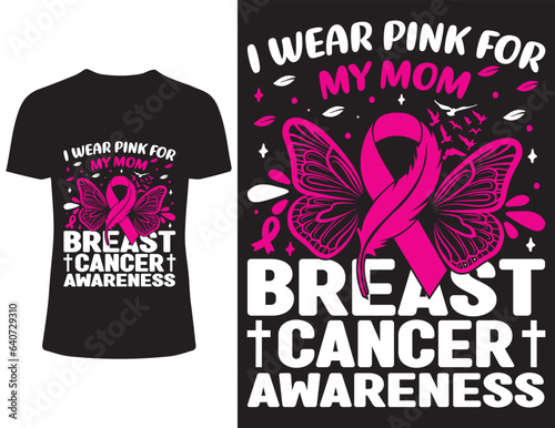 brest cancer awareness t-shirt vector elements, breast cancer