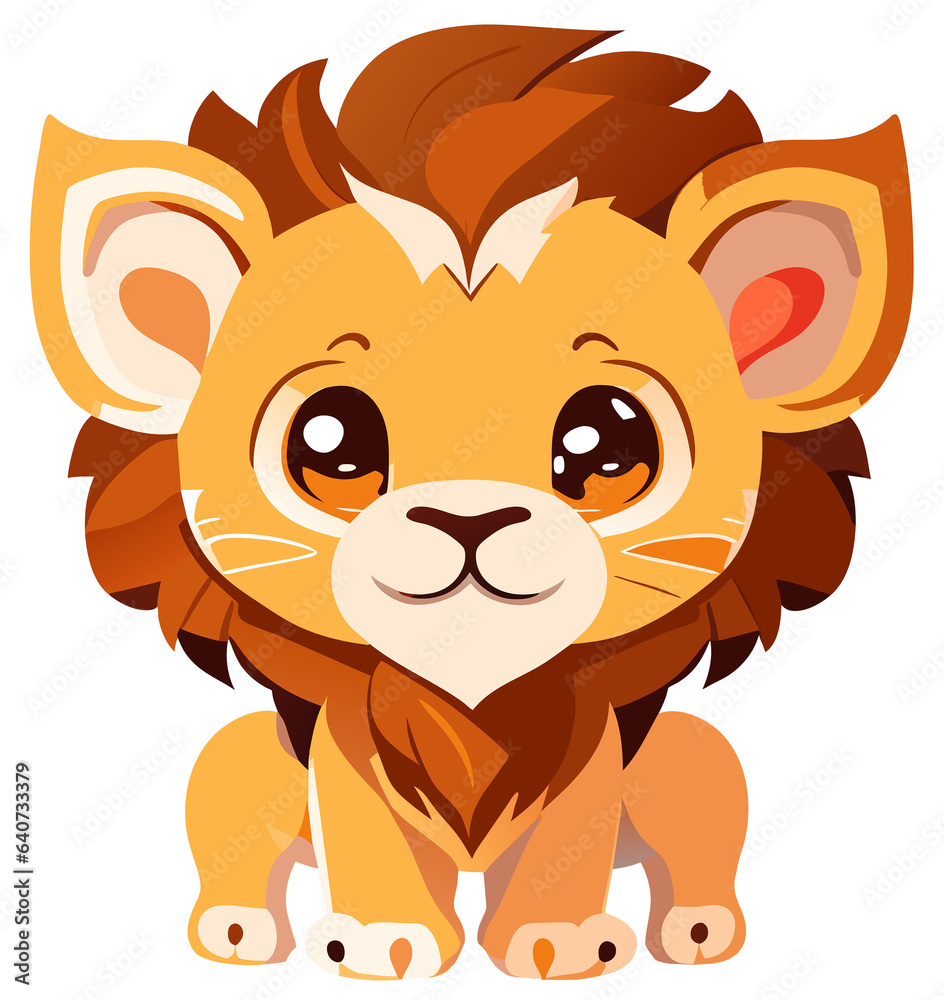 cartoon lion cartoon lion