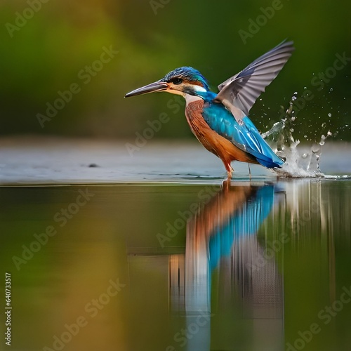 kingfisher Generated Ai © SK Collection