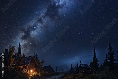 mountains photos night milky bright sky starry carpathian way ukrainian