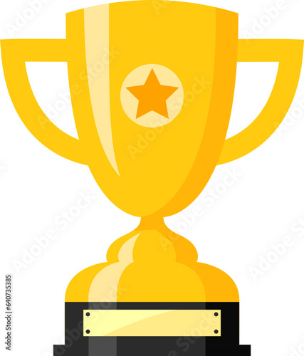 vector trophey cup