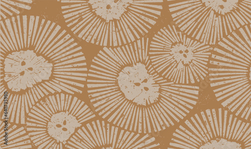 Gold Abstract Organic Pattern. Leaves, Flowers Lines with Brush Strokes. Modern Printable Background Ornament. Abstract Organic Shape. Grounge Texture Walpaper. Leaf, Flowers Textile Background. photo