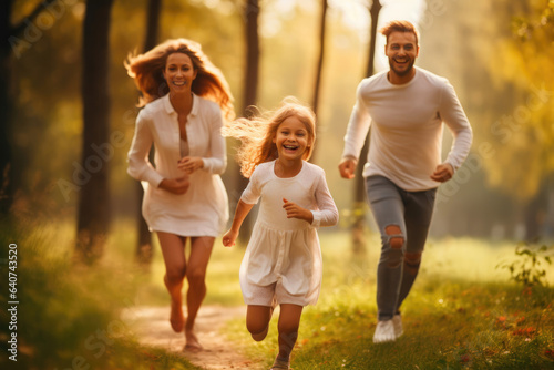 Energetic Family Bonding in the Park