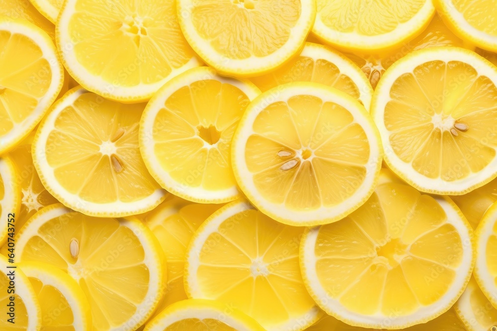 slices of lemon