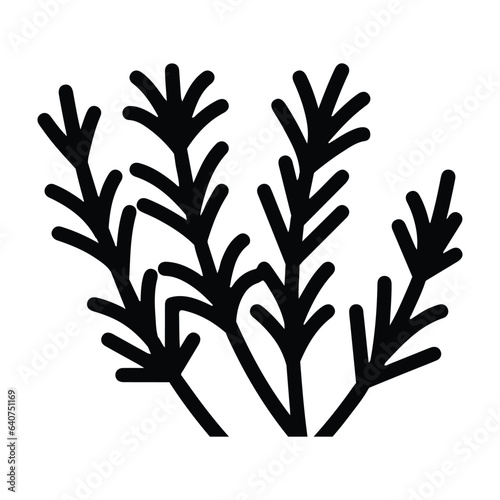 Dill, herb, condiment icon
