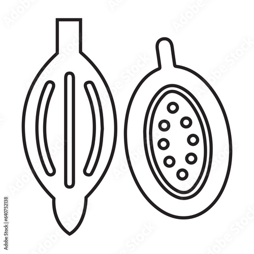 Cardamom, spice, seasoning icon
