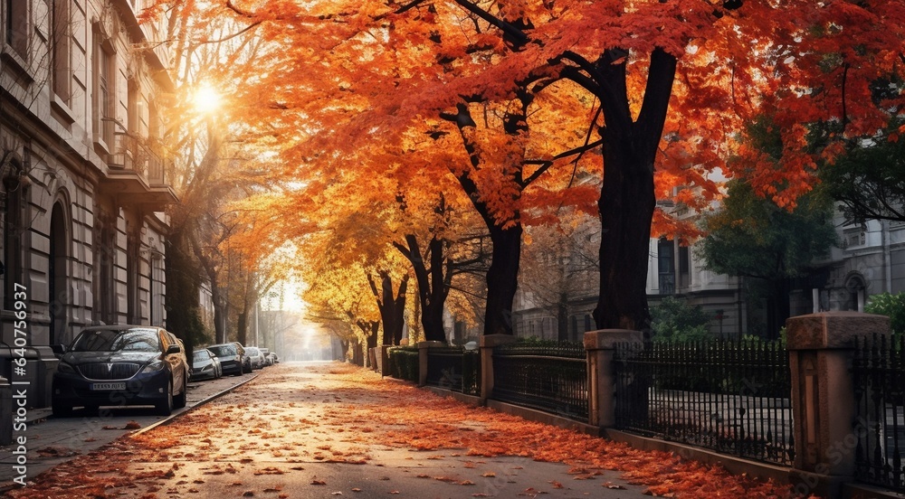 autumn in the park, trees in the park, autumn seasone, autumn scene in the park, beautiful trees in autumn