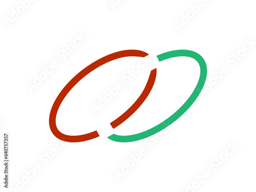 illustration of an symbol with arrow, beautiful company logo vector art, vector design logo,