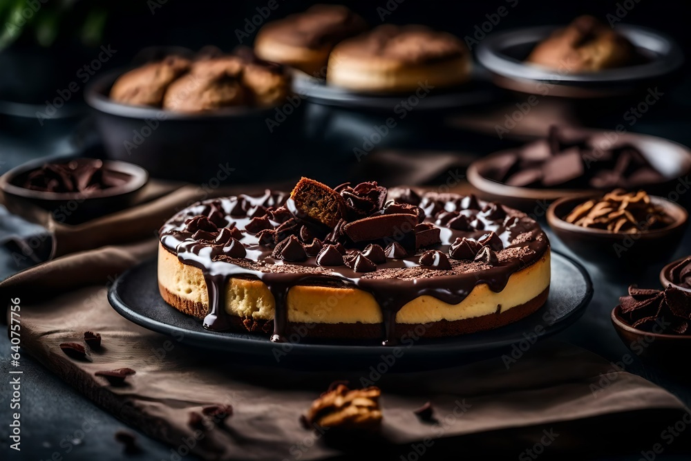 Cheesecake chocolate cookie