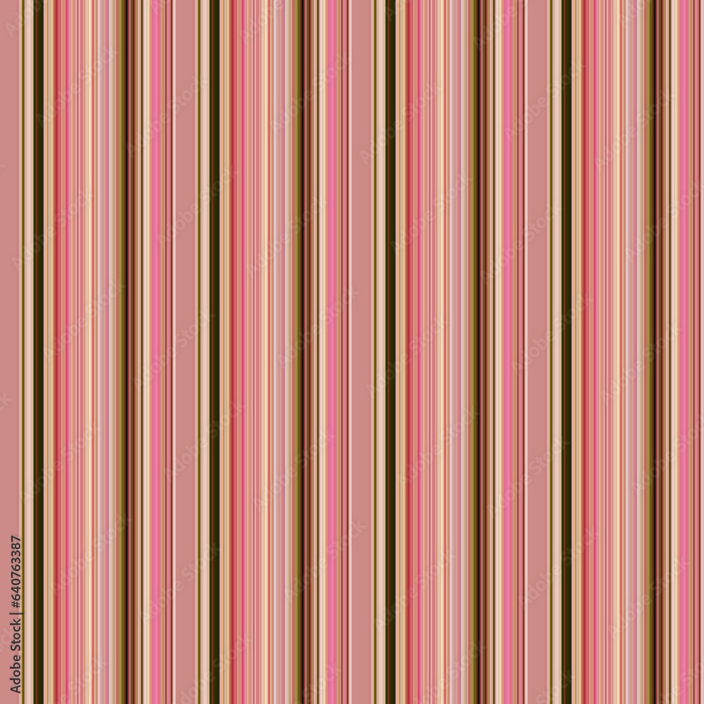 Obraz premium Seamless texture of bright fabric or wallpaper with vertical lines.