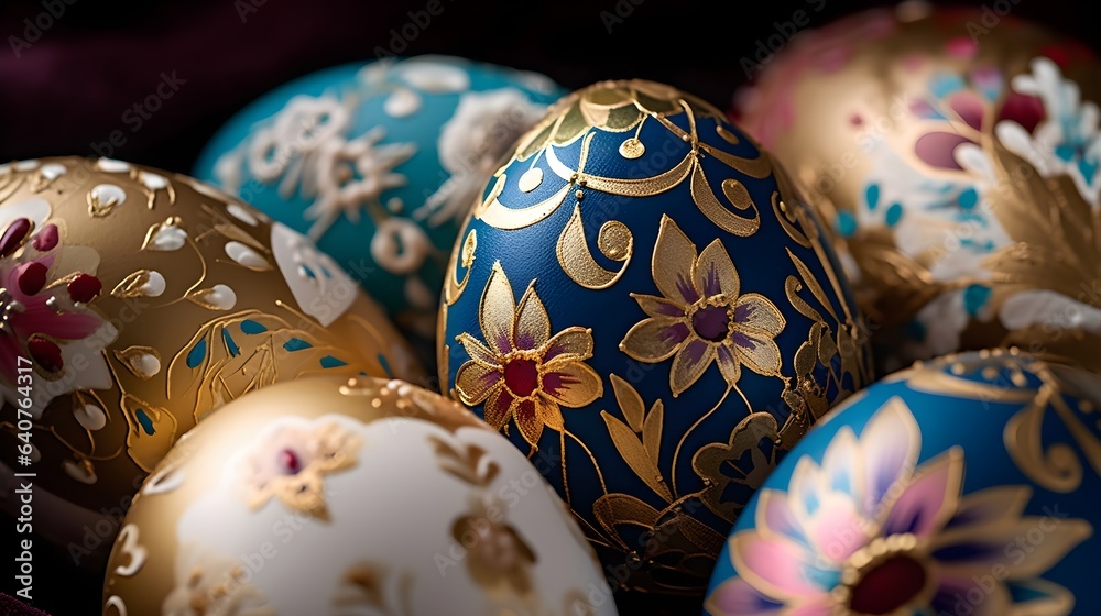 Fröhliche Ostern: Ein Fest der bunten Eier Fröhliche Ostern: Ein Fest der bunten Eier