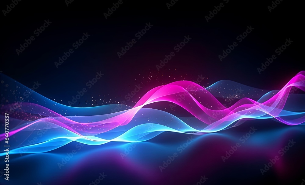 abstract futuristic background with pink blue glowing neon moving high speed wave lines honeycomb and bokeh lights. Data transfer concept Fantastic wallpaper, Generative AI abstract futuristic background with pink blue glowing neon moving high speed wave lines honeycomb and bokeh lights. Data transfer concept Fantastic wallpaper, Generative AI