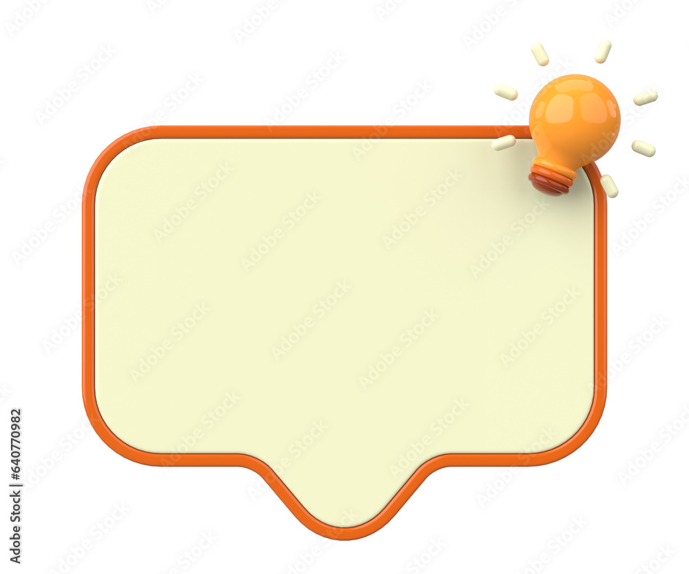 Interactive tooltip. Quick tips. 3D illustration. Interactive tooltip. Quick tips. 3D illustration.