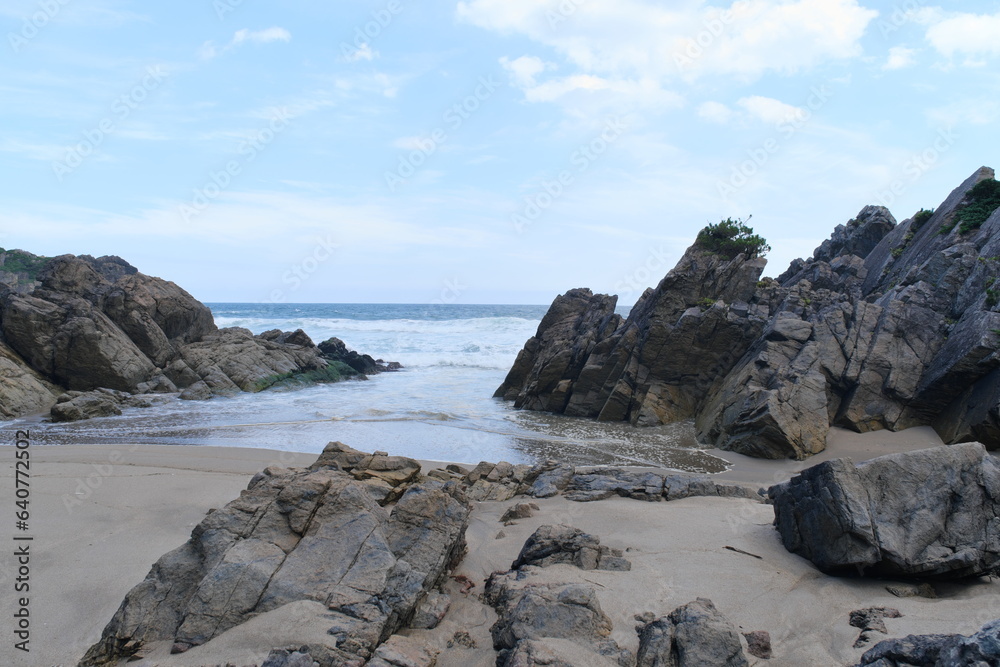 種差海岸の景色 A view of the Tanegashima Coast 種差海岸の景色 A view of the Tanegashima Coast