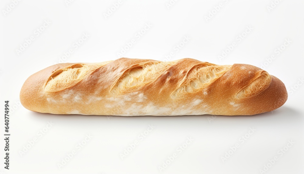 loaf of bread isolated on white loaf of bread isolated on white