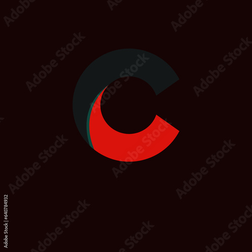 red and black logo