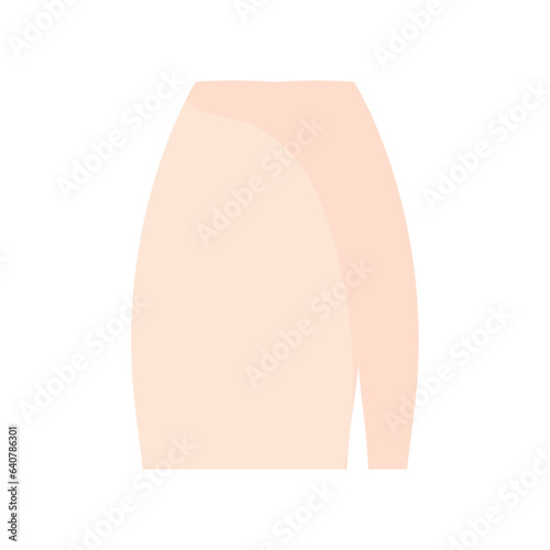 Isolated colored women skirt clothes icon Vector