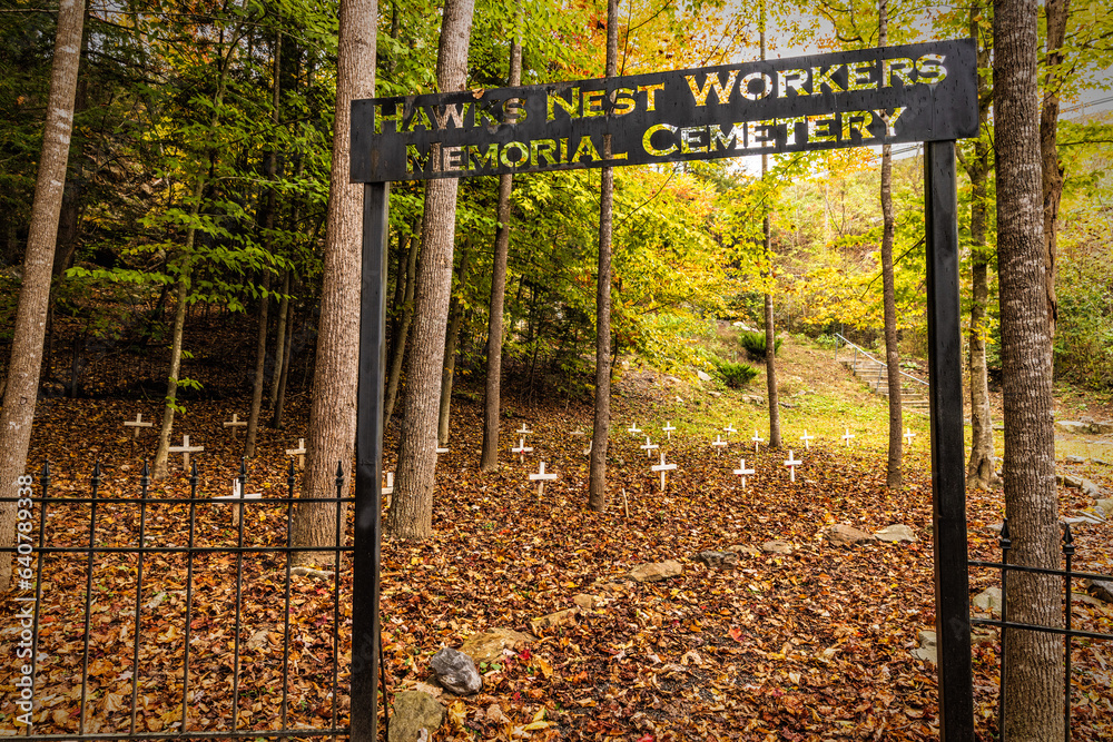 Hawk's Nest Workers Memorial and Grave Site, West Virginia