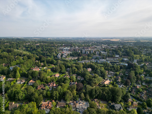 Stanmore, Winchester Aerial Photography daytime Drone photo.  © Drone Works
